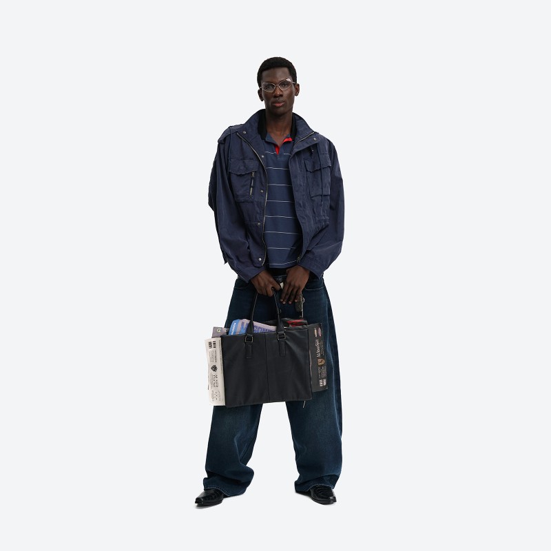Drawstring Cargo Jacket